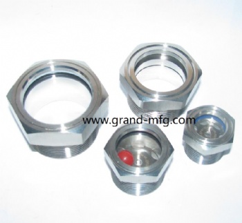 M22 M27 M33 M36 STAINLESS STEEL OIL LEVEL SIGHT WINDOW FLUID VIEW PORTS SIGHT GLASS
