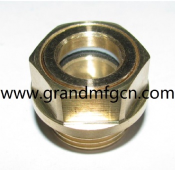 M27X1.5 SPEED REDUCER BRASS OIL LEVEL SIGHT GAUGE OIL WINDOWS