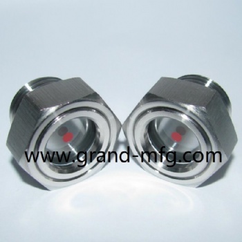Heat Exchanger Cooling System Stainless Steel Sight Glass Gauge