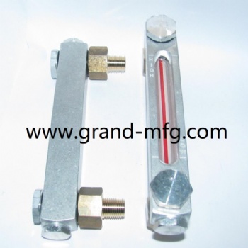 hydraulic cylinders aluminum oil sight gauge indicators