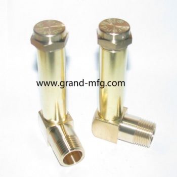 brass oil level gauge hydraulic oil level indicators NPT1/2