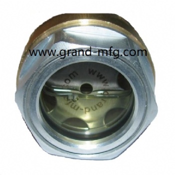 BSP G1/2寸油镜铝外六角M22X1.5油窗油标油镜