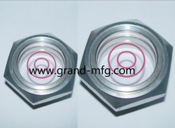 BSP G1/2寸油镜铝外六角M22X1.5油窗油标油镜