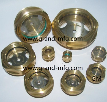 BSP brass oil level gauge view port sight glass supplied