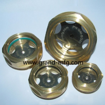 speed reducers steel oil sight glass fused glass oil level sight