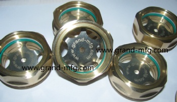 Liquid Immersed Transformers Oil Sight Glass Bulls Eye Oil Levels